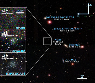 Астрономи знайшли рекордно важку темну галактику