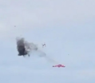 Американські розробники вперше в історії знищили бойовий БПЛА за допомогою FPV-дрона