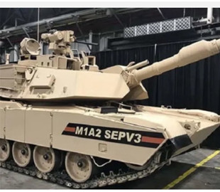 Американські розробники представили бойовий танк Abrams M1A2 SEPv3 стандарту НАТО