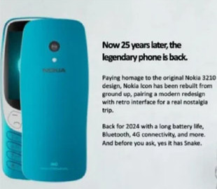 HMD повертає культову Nokia 3210