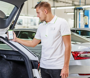 Владельцы Skoda смогут диагностировать неполадки с помощью смартфона