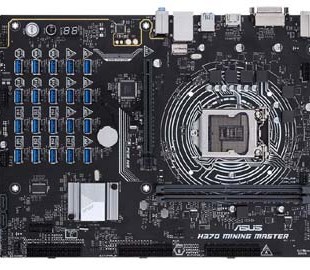 ASUS показала «материнку» для майнеров с возможностью подключения 20 видеокарт