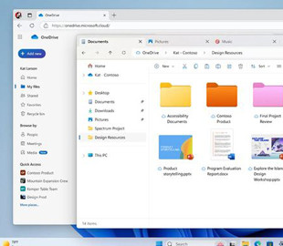 OneDrive отримує нові функції: покращений пошук, кольорові папки та мобільний застосунок