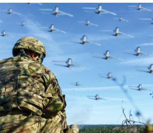 В Україні випробували першу у світі систему з роїв дронів-перехоплювачів