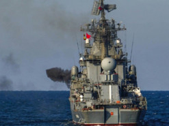 Журналисты выяснили примерные координаты, где затонул крейсер "Москва"