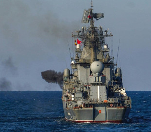 Журналисты выяснили примерные координаты, где затонул крейсер "Москва"