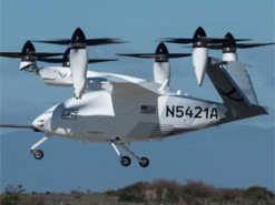 У США випробували VTOL-літак із турбінним двигуном