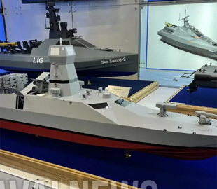 Розробники з Південної Кореї представили новий бойовий морський дрон Combat USV