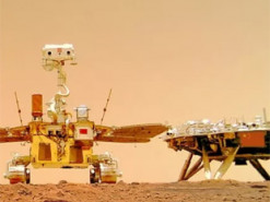 Китайский марсоход Чжужун преодолел более 1,9 км по Марсу