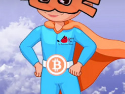 В США создали биткоин-супергероя для привлечения криптовалютных пожертвований детям