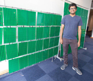 Изобретены "умные обои", которые усиливают сигнал wi-fi