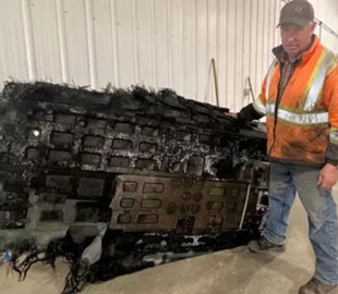 Канадський фермер виявив на своєму полі уламки корабля SpaceX