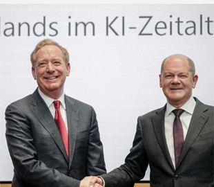 Microsoft інвестує понад 3 мільярди євро в штучний інтелект в Німеччині