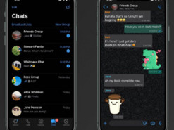 В WhatsApp на iOS появился тёмный режим