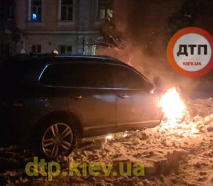 У Києві підпалили авто засновника порталу DTP.Kiev.ua