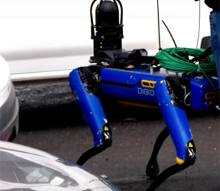 Четырехлапый "робокоп" патрулирует улицы американского города