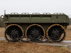 Американські розробники представили багатофункціональні наземні роботизовані комплекси Hunter Wolf