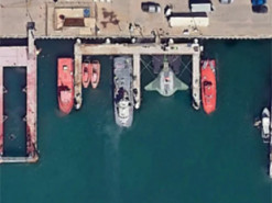 Величезний підводний дрон Manta Ray зняли з космосу