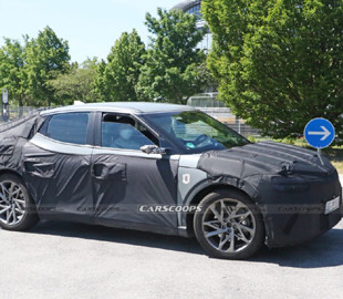 Електромобіль Genesis GV60 вперше показали зсередини на шпигунських фото