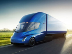 Стали известны характеристики нового электрогрузовика Tesla Semi truck