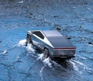 У Tesla Cybertruck передбачено режим плавання