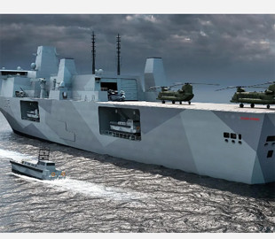 Британські розробники представили новий бойовий корабель Ellida Strike