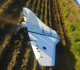 У Польщі публікують фото російського дрона "Гербера", що впав і не вибухнув