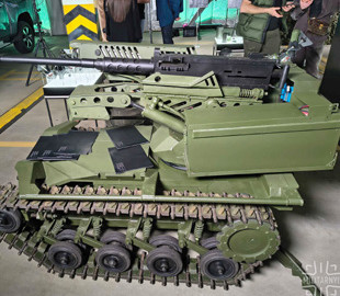 В Україні презентували наземного робота вогневої підтримки Spider