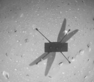 Вертоліт NASA Ingenuity здійснив тестовий вертикальний політ з фіксацією над місцем зльоту та з підйомом на висоту 24 метри