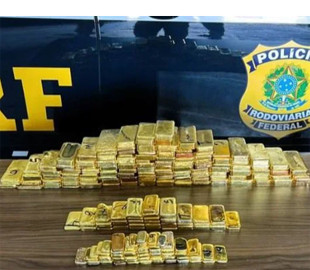 Найбільше вилучення в історії країни. У бразилійської блогерки знайшли понад 100 злитків золота на мільйони фунтів стерлінгів