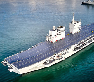 Італійський флот поповнився універсальним десантним кораблем Trieste