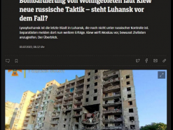 Der Spiegel: росіяни можуть почати бомбардування житлових районів Києва