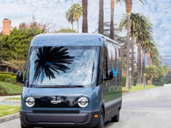 Amazon начала тестировать электрические фургоны доставки Rivian в Лос-Анджелесе