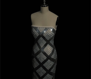 Розробники представили унікальну сукню з гнучким дисплеєм