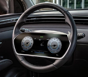 Hyundai запатентував кермо з великим екраном