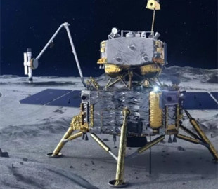 Китайський зонд зібрав зразки місячного ґрунту і летить до Землі