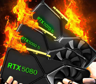 Nvidia призупиняє виробництво відеокарт серії GeForce RTX 50 через ШІ
