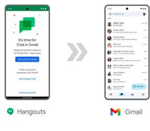 Google оголошує про перехід від Hangouts до Chat