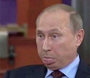 Користувачі соцмереж висміяли путіна, який збрехав про українські «підводні апарати»