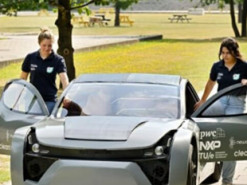 Студенти розробили автомобіль, який здатний очищати повітря від вуглекислого газу