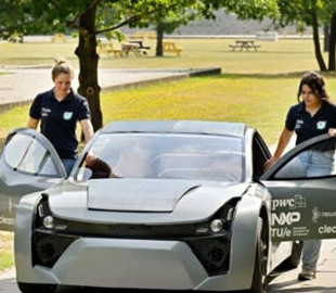 Студенти розробили автомобіль, який здатний очищати повітря від вуглекислого газу