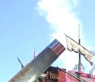 Microsoft выстрелила человеком из пушки