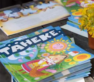 Найпопулярніший естонський журнал для дітей Täheke зробив спецвипуск українською