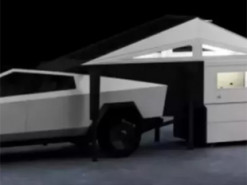 Представлен жилой модуль, превращающий Tesla Cybertruck в дом на колесах