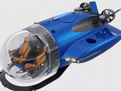 В Голландии создали супербыструю электрическую подлодку для туристов