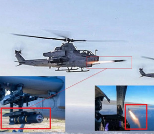 Американські розробники здійснили успішний запуск ракети AGM-179 з бойового гелікоптера AH-1Z Viper