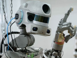 Twitter-акаунт російського робота Федора видалили. Він почав ображати місцевих космонавтів і звинувачувати їх у пияцтві