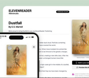 ElevenLabs дозволяє авторам створювати та публікувати аудіокниги на власній платформі