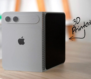 На основі концепту iPhone Fold роздруковано його 3D-модель