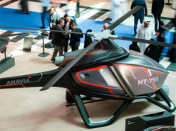 Розкриті технічні характеристики швейцарського безпілотного гелікоптера HT-100